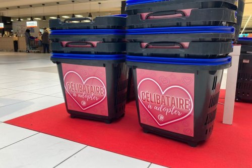 INSOLITE. Saint-Valentin : des paniers réservés aux célibataires dans un magasin Leclerc