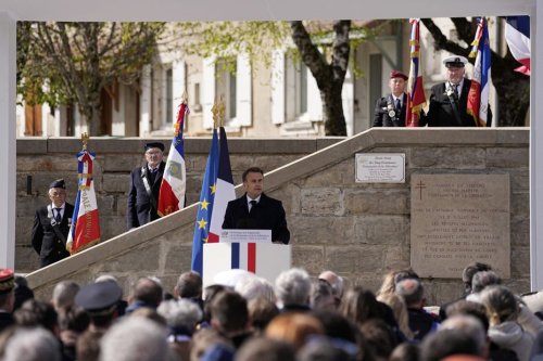 "Ce temps où des Français n'aimaient pas la France", ce qu'il faut retenir de la visite d'Emmanuel Macron dans le Vercors