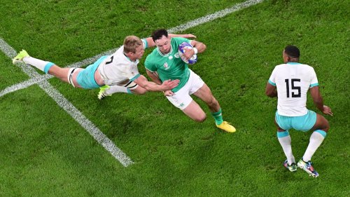 Coupe du monde de rugby : l'Irlande mate l'Afrique du Sud au terme d'un combat épique entre mastodontes
