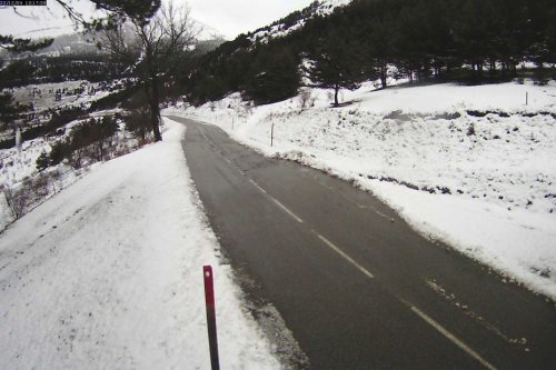 Premières neiges en Drôme Ardèche