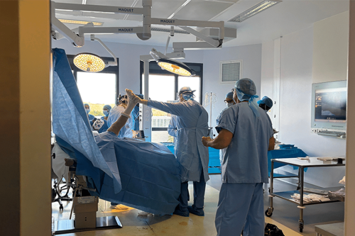 VIDÉO. Une nouvelle technique de chirurgie du genou pratiquée au CHU de Martinique