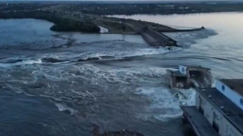Guerre en Ukraine : un institut norvégien assure avoir enregistré une "explosion", la nuit où la barrage a été détruit
