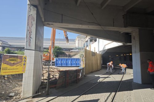 La circulation des trams T1 et T2 suspendue à Lyon-Perrache suite à un effondrement