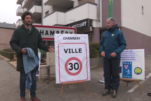 Plusieurs associations réclament le passage du centre-ville de Chambéry en zone 30km/h