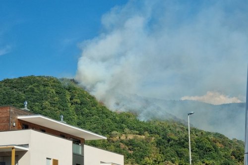 Isère : un incendie parcourt 15 hectares à Vif, des moyens aériens demandés