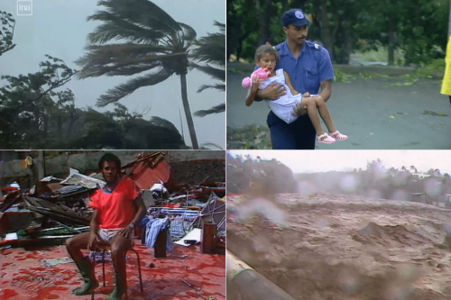 Archives d'Outre-mer : le 29 janvier 1989, le cyclone Firinga déferle sur La Réunion