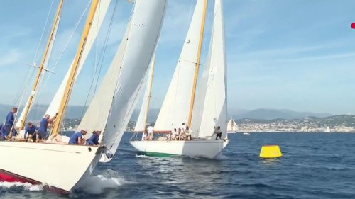 Baie de Cannes : 120 voiliers régatent