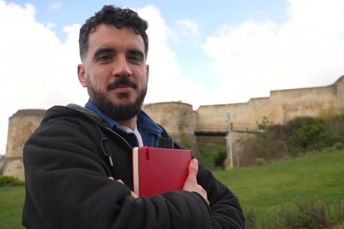 Millénaire de Caen 2025. "Entre excitation et appréhension" : B959, l'artiste de la fresque géante se livre