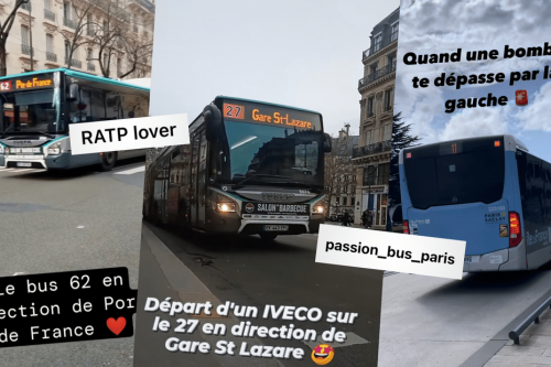 "Virage serré, quel coquin" : c'est quoi ces comptes qui parodient les passionnés de bus sur Instagram ?