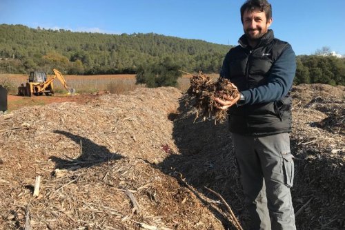 Draguignan : les déchets verts sont transformés en broyat pour les agriculteurs et les particuliers