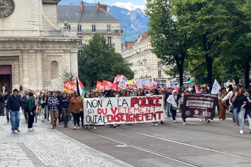 Manifestation du 23 septembre à Grenoble : entre 850 et 2000 manifestants contre les violences policières et le racisme