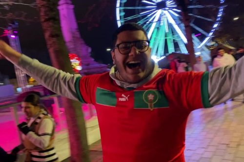 "On va la gagner cette Coupe du monde" : à Dijon, les supporters Marocains savourent le parcours de leur équipe