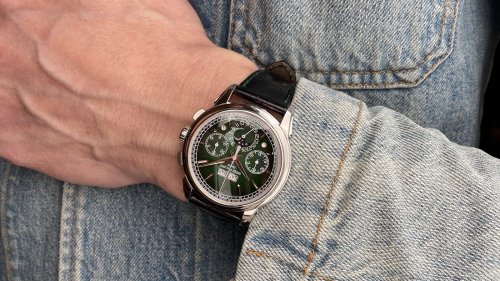 Hands-On With The Green-Dialed Patek Philippe 5270P-014 Perpetual Calendar Chronograph