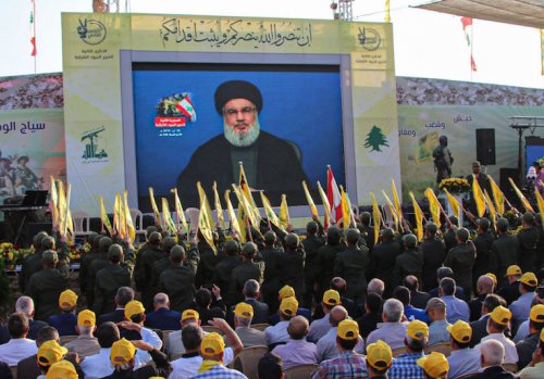 WATCH: Hezbollah’s Nasrallah Calls for Ethnic Cleansing of Jews ‘From the River to the Sea’