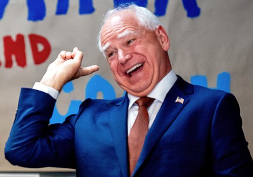 Tim Walz Tells Gavin Newsom: Republicans Questioned My Masculinity Because They're Misogynists