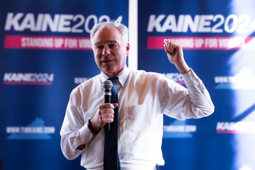 Tim Kaine Compares Parents Who 'Raise Hell' at School Board Meetings to Jan. 6 Rioters