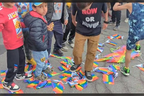 Inclusive Bigotry: Watch These Adorable Muslim Children Stomp All Over the LGBTQQIP2SAA+ Pride Flag