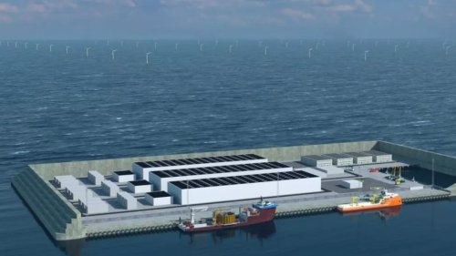 This artificial island will power 3 million European households