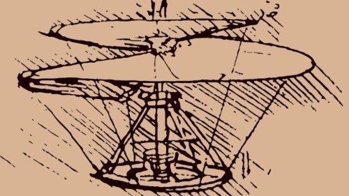 15th century futurism: Leonardo da Vinci’s famous helicopter design finally takes flight