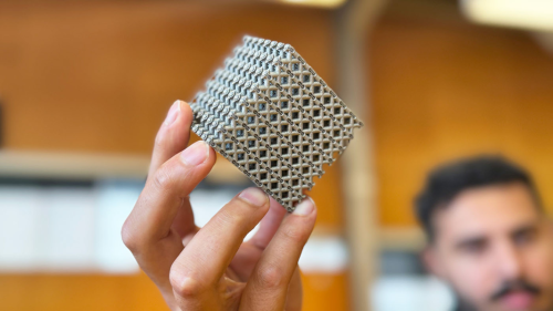 3D-printed “metamaterial” is stronger than anything in nature