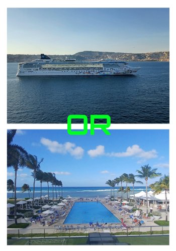 Cruise vs. All-Inclusive Resort : Which One Is The Best Vacation Choice? - Frequent Floaters
