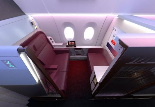 Japan Airlines First Class wide open through JetBlue TrueBlue (though it’s expensive)