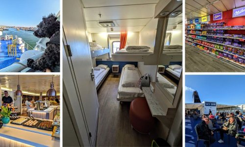 DFDS ferry review: Amsterdam (IJmuiden) to Newcastle in a 4 bed pet-friendly cabin