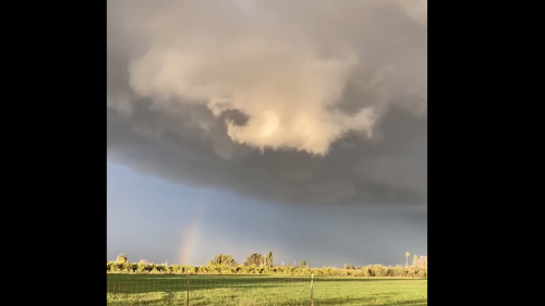 Did a tornado touch down in Tulare County? Video shows funnel movement ...