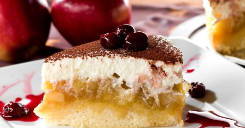 Perfektes Sonntagsrezept ohne Backen: Schwedische Apfeltorte mit Pudding | freundin.de