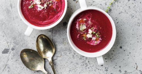 Blitzrezept für lila Suppe aus Rotkohl