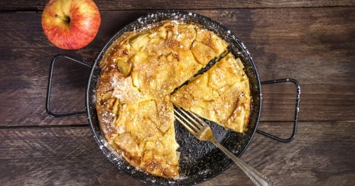 Ruckzuck-Rezept: Köstlicher 1-Ei-Apfelkuchen aus der Pfanne | freundin ...