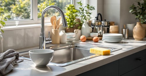 Statt ekeligem Schwamm: Dieser Haushalts-Trick von Tchibo reinigt besser & hygienischer
