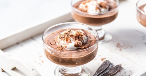 Schoko-Creme ohne Zucker: Diese Mousse au Chocolat ist ein Proteintraum – und hilft beim Abnehmen!