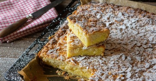 Süßes Winter-Rezept für "Gebrannte Mandel"-Kuchen vom Blech | freundin.de