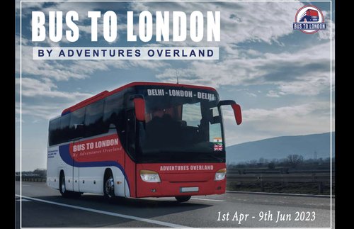 Would You Take a 70-Day Bus Trip from India to the U.K.?