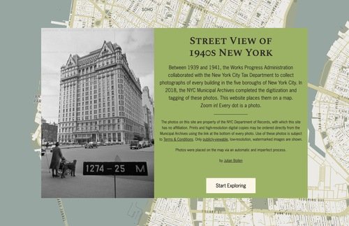 This Interactive Street-View Map Shows What NYC Looked Like, Circa 1940