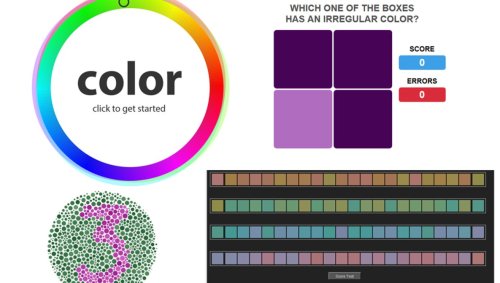 Is How I See Color How You See Color? Four Games That Test Your Color Vision
