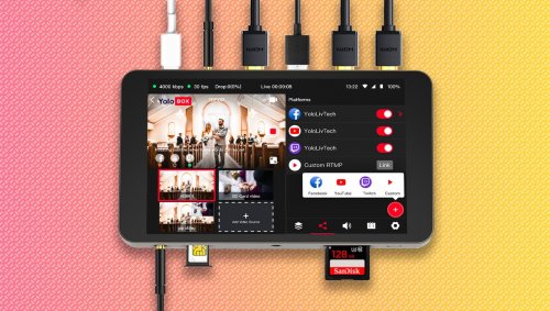 Stream Multiple Cameras to Multiple Social Networks, No Laptop Needed