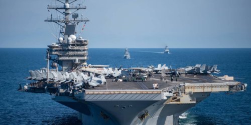U.S. aircraft carrier moves near Korean waters as warning to North