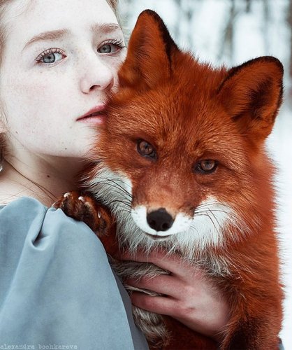 Dreamy and Fairy Redhead Portraits by Alexandra Bochkareva