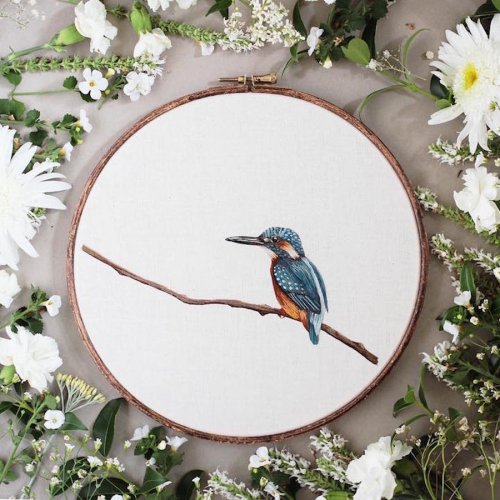 Realistic Animals Portraits Embroideries