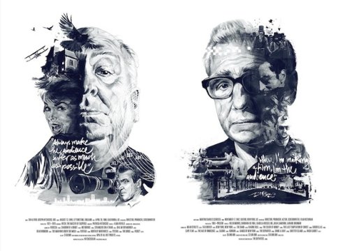 Illustrated Posters Celebrating Famous Movie Directors