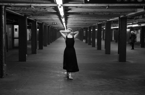 Black and White Dancers Portraits in New York City