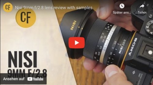 Nisi 9mm f/2.8 Review by Christopher Frost - Fuji Rumors