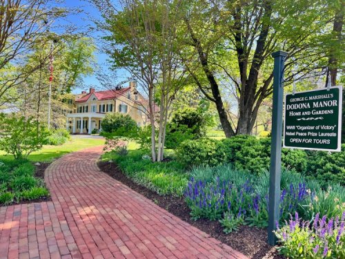 Visit George C. Marshall's Dodona Manor in Leesburg Virginia