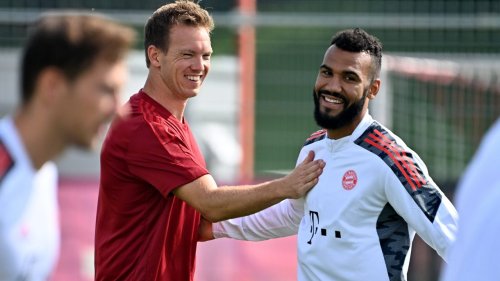 So cool kommt Nagelsmann zum Trainingsplatz