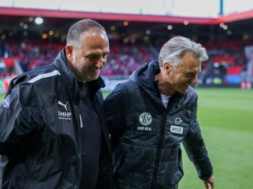 Vor "Endspiel": Heidenheim und Elversberg optimistisch