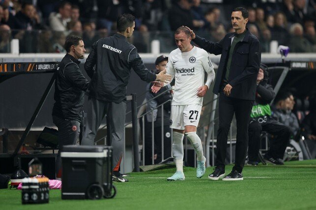 „Mindestens leichter Faserriss“: Eintracht Frankfurt bangt um Götze