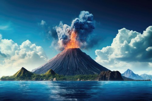 L'éruption spectaculaire du volcan Ruang en Indonésie a été déclenchée par un séisme !