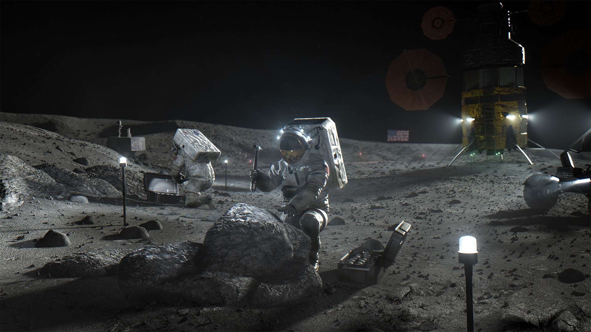 Retour sur la Lune : quels sont les sites choisis par la Nasa pour les missions Artemis ?